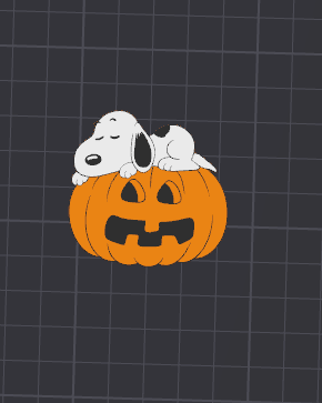 Snoopy Pumpkin