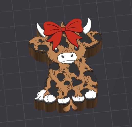 HL Cow Bow