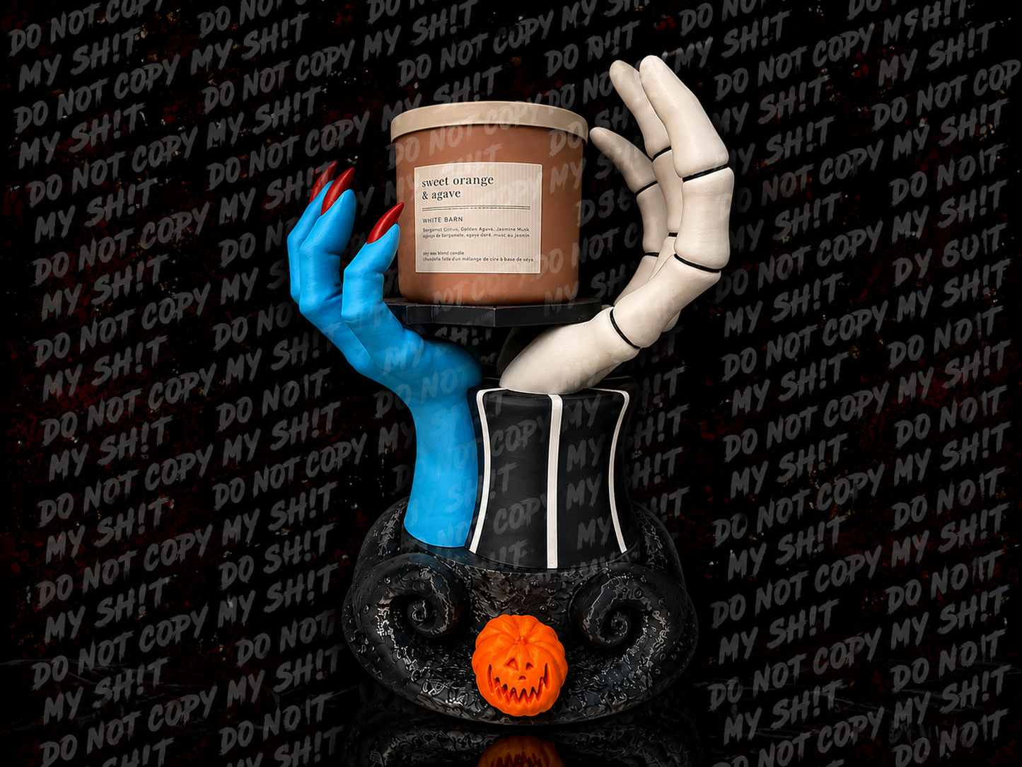 Jack & Sally Candle