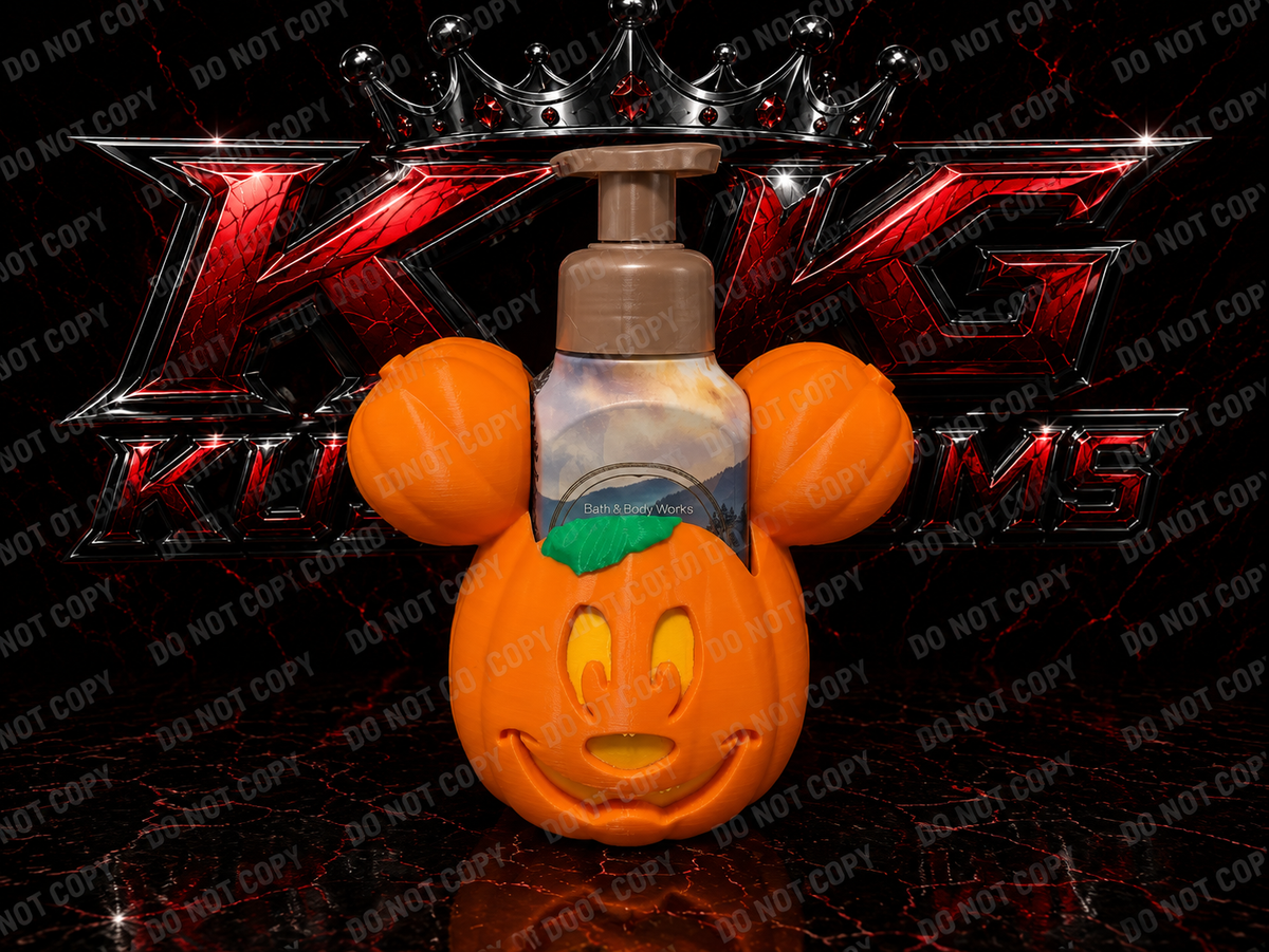 Mickey Pumpkin BBW Soap Holder