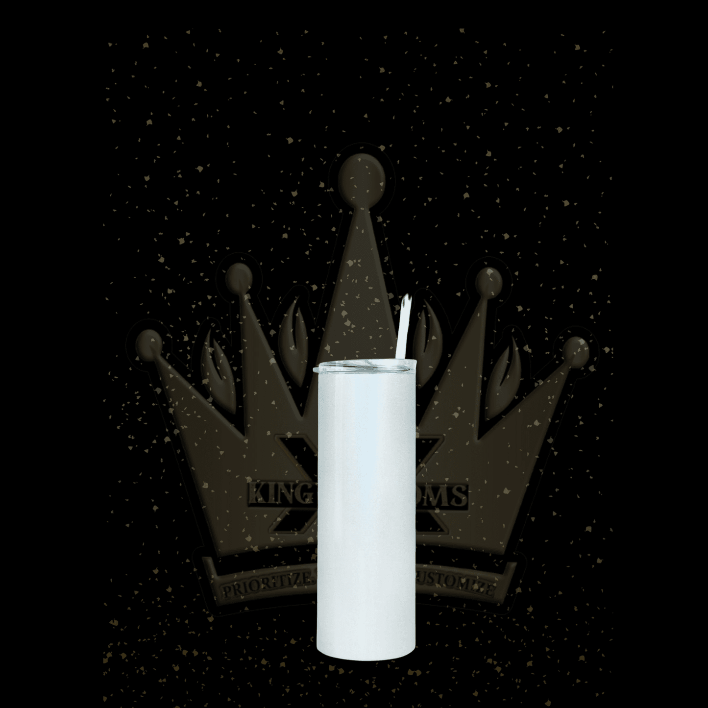 20oz Glitter Tumbler